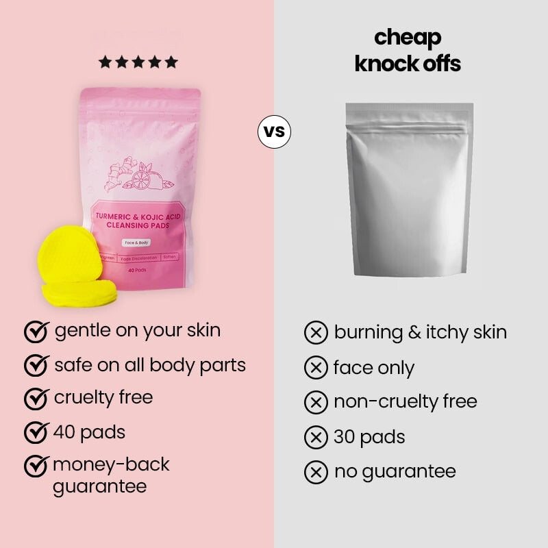 KojiPure™ Viral Turmeric & Kojic Acid Cleansing Pads